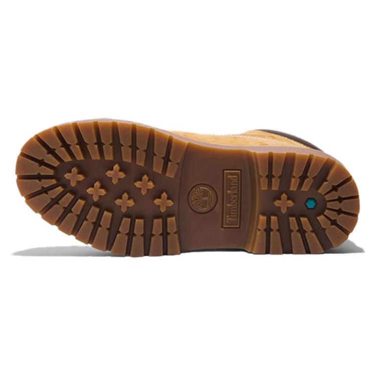 New Timberland Stone Steet 6 Inch Premium Platform Waterproof Boots 'Wheat Nubuck' Women's A5RJD