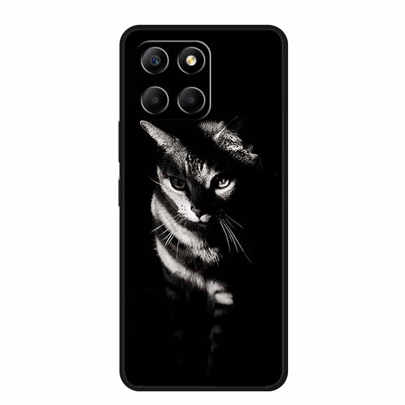 For Honor 400 Smart Case Phone Cover Lion Wolf Black Silicone TPU Soft Back Cover Cases For Honor 400 Smart Case Coque Fundas