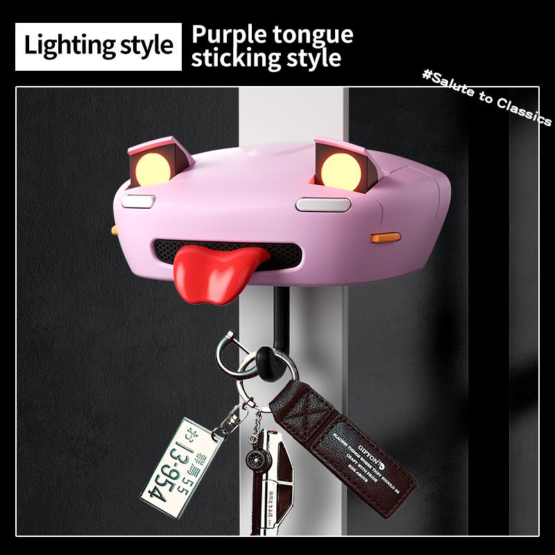 AE86 Pop-Up Headlight Key Hook: Decorative Wall Hanger & Creative Toy Car Model
