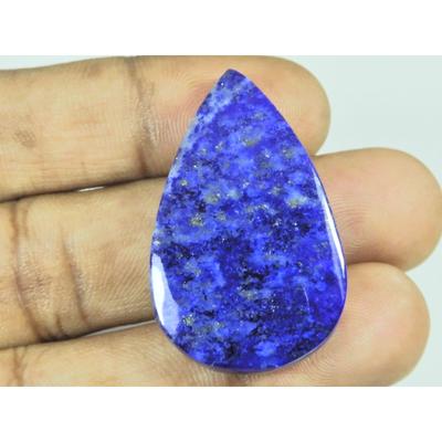 23X38X06MM Natural Lapis Lazuli Pear Shape Cabochon Loose Gemstone 61Cts. G-301
