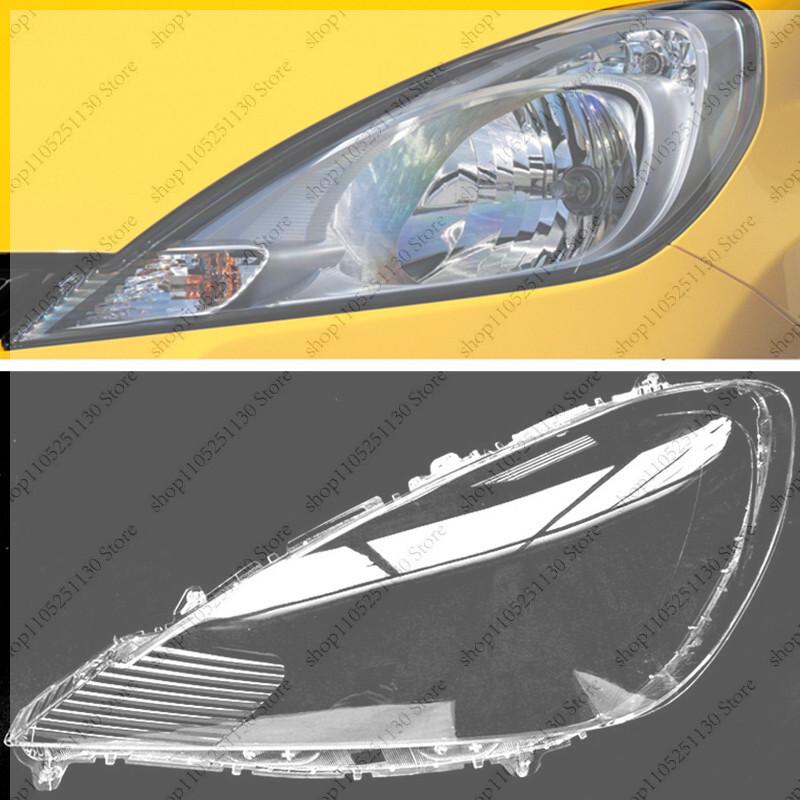 Headlamp Lamp Lens Shell Cap For Honda Fit/Jazz Hatchback 2011-2013 Car Headlight Lampshade Transparent Cover Auto Accessories