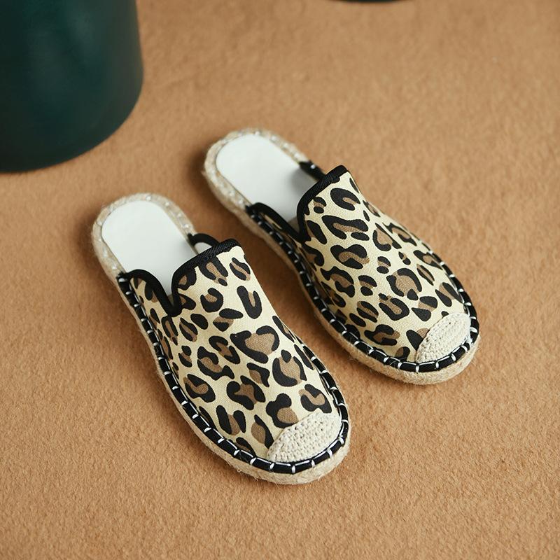 Модные женские тапочки с леопардовым принтом — фото 7