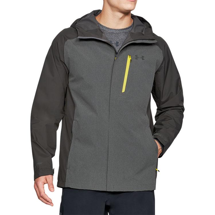 Under Armour Roam Paclite Jacket Running Training Hooded Jacket Men Jackets Gray 1306192-952