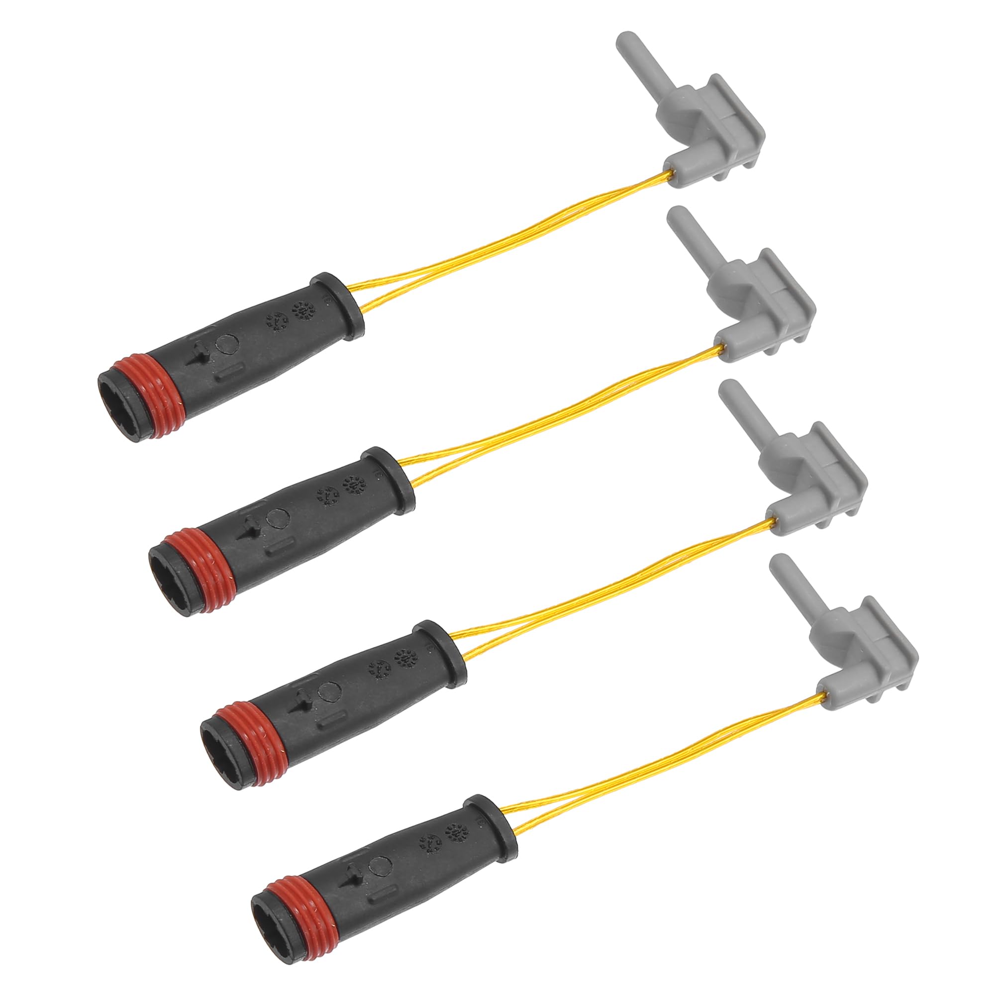 

ACROPIX Передние и задние 2 тормозные колодки Датчик износа Провод Замена для Mercedes Совместимый чёрный