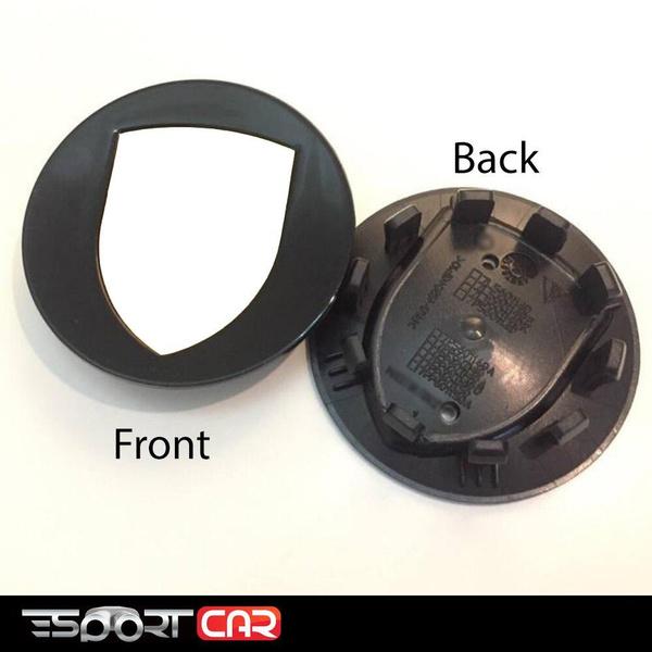 4ks 65MM 76MM 10 Klipů 3D Zlaté nebo Stříbrné Logo Hřebenu Znak Kryt Středu Kola s Emblémem Ráfky Kol