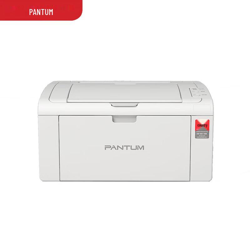 

Pantum P2510 Black and White A4 Laser Printer CN plug (adapter included)