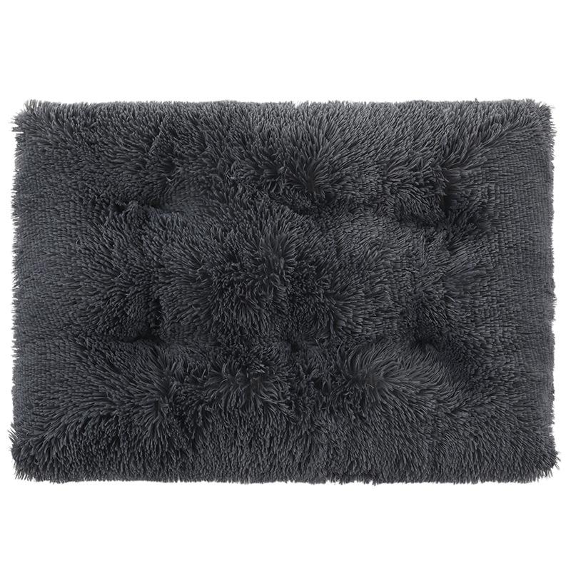 Plush Winter Warm Pet Bed: Cozy Cushion for Dogs & Cats