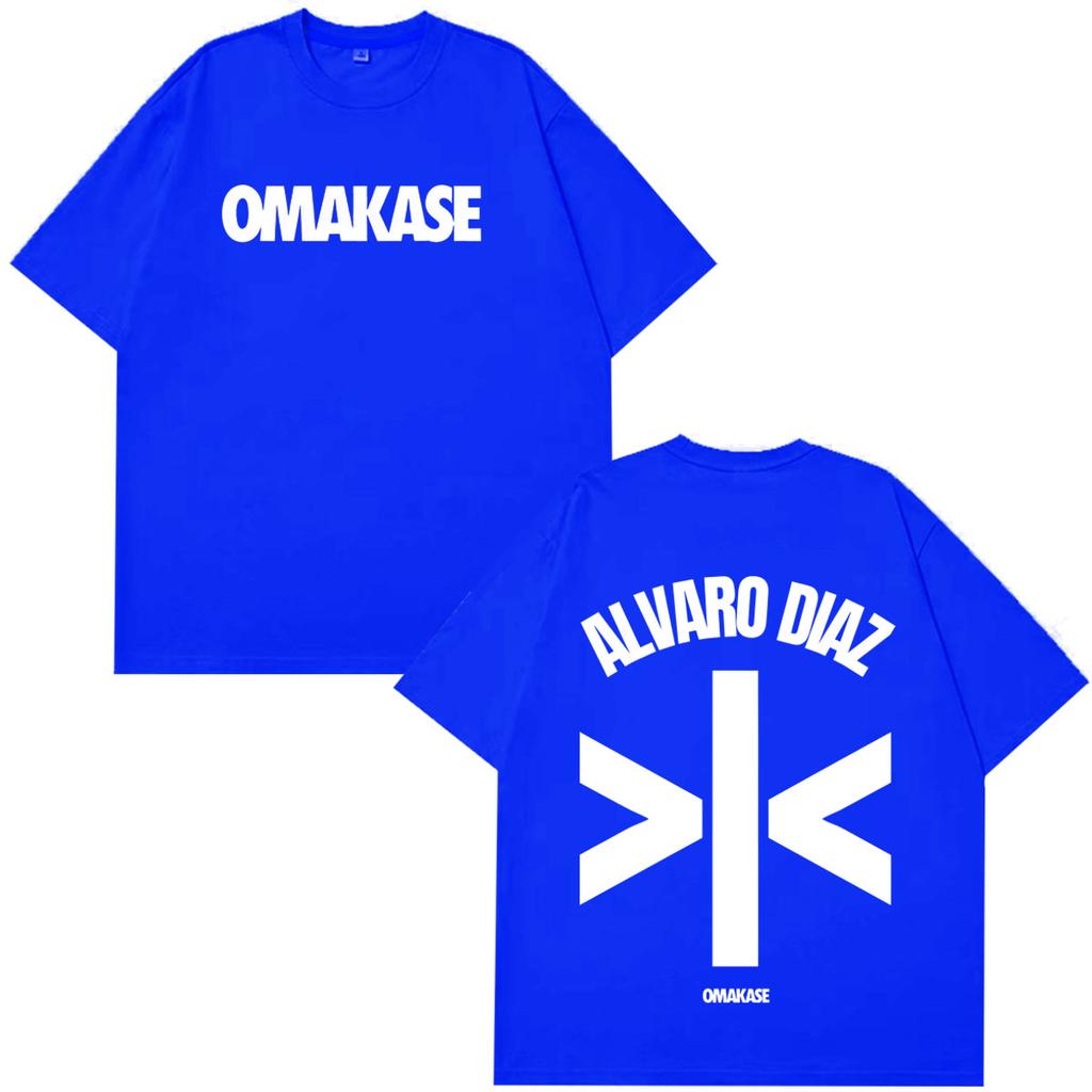 Alvaro Diaz Omakase Album 2026 Tour Merch T Shirt Unisex Unisex Fashion Tshirt Shortsleeved Cotton Casual Gothic Punk Tshirts
