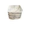 Ceramic Square Condiment Dish Creative Marble Pattern Seasoning Dish Sauce Wasabi Snack Plate Home Kitchen Supplies Tableware