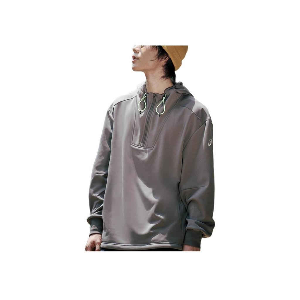 Asics Sports Hooded Warm Sweatshirt Men Sweatshirt Dark-Gray 2031E869-020