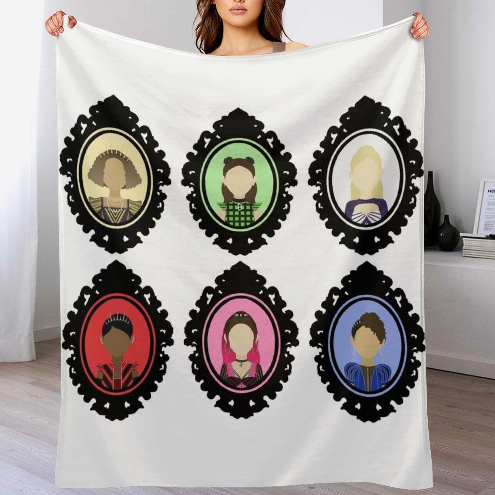 Were SIXSix the Musical Throw Blanket Stylish Decor Blanket Gift for Friends Roommate 102x76cm(40x30in)