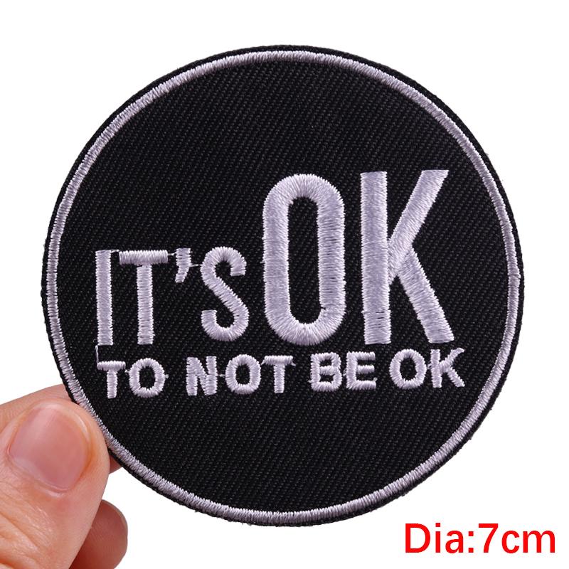Jackets Diy Cartoon Patch Letter Embroidery Patch Iron On Patches For Clothing Thermoadhesive Patches On Clothes Sew Stickers
