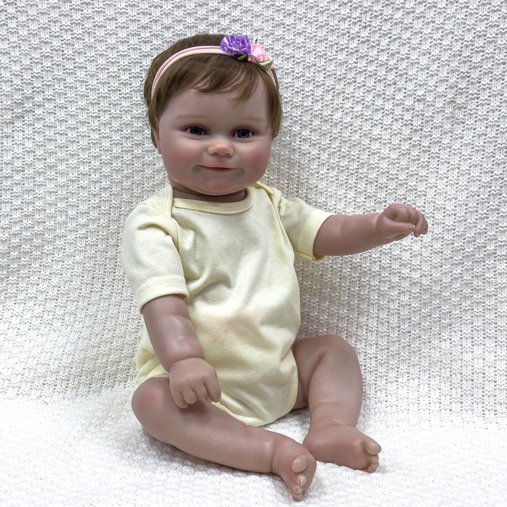Realistic 20-inch Reborn Baby Doll - Soft Vinyl Newborn