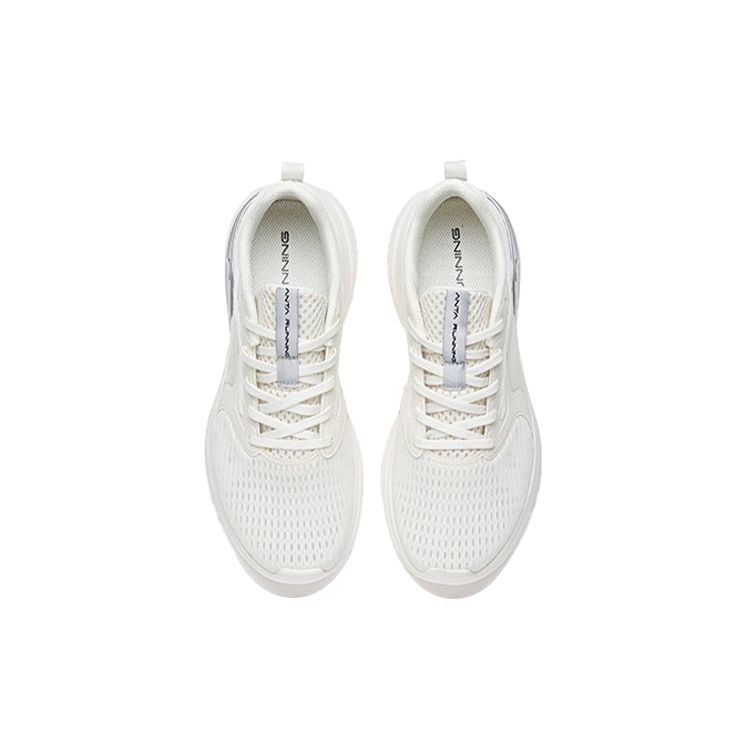 Anta Running Series Wormhole Technology Low-Top Running Shoes Men sneaker Ivory-White 112025516-4