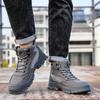 Labor Protection Shoes Embossed Cowhide Breathable Anti-smash and Puncture-proof Labor Protection Shoes Safety Protective Work Shoes