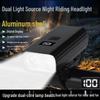 Portable Strong Light Bicycle Headlight for Mountain and Road Bikes