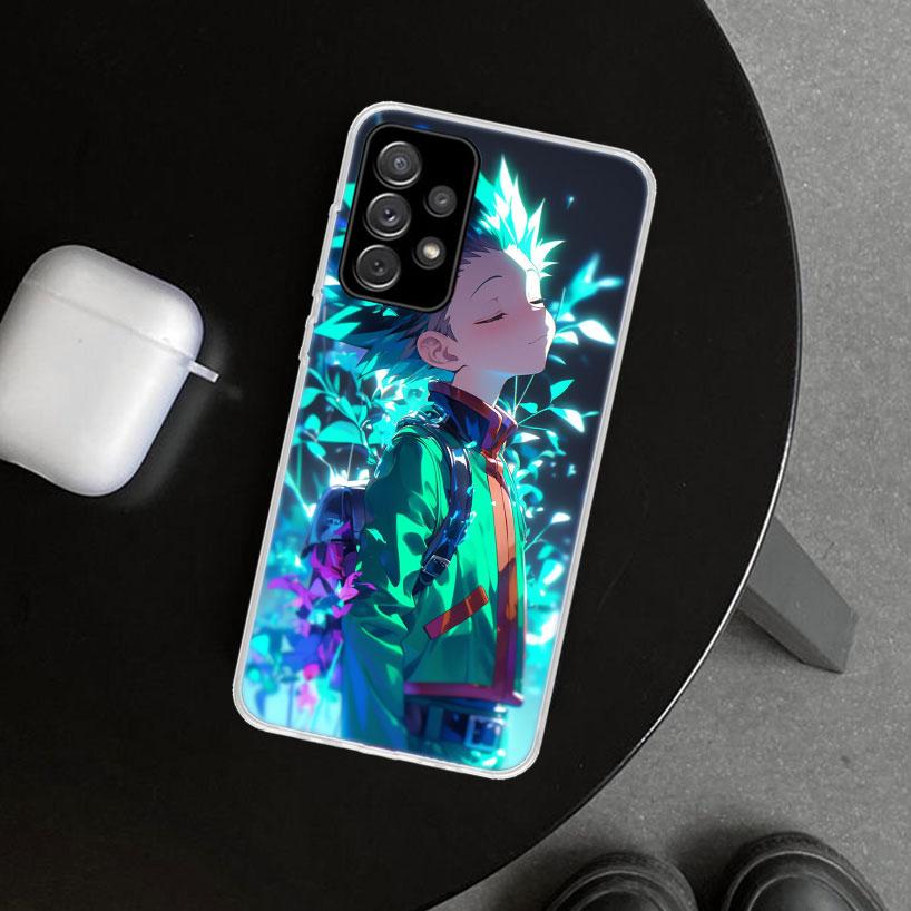 

Huner X-Hunters Gon Phone Case Cover for Samsung Galaxy A12 A22 A32 A52 A72 A02S A51 A50S A31 A20S A10S Note 20 Ultra 10 Plus Ga Samsung Note 10 Plus