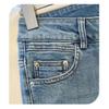 Retro Straight Leg Jeans für Damen Frühling/Sommer Cropped Pants Bestickte Straight Leg Hose