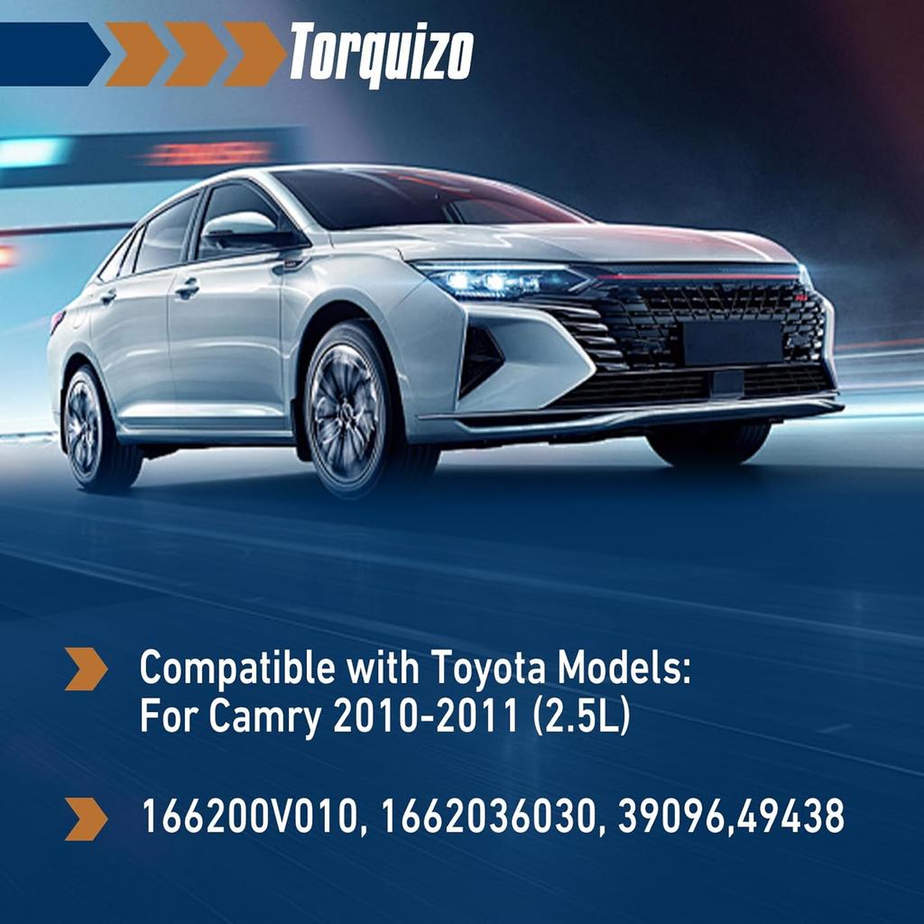 Belt Tensioner Assembly Smooth Pulley For 2010-2011 Toyota Camry 2.5L, OE 166200V010, 1662036030, 39096, 49438