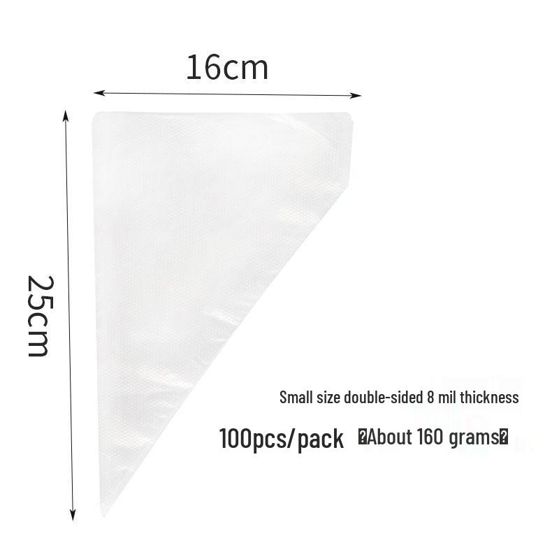 Thickened Disposable Piping Bags for Cream, Cookies, Cakes, or Baby Food
