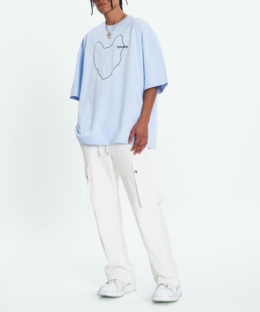 WARDOG Cargo Jersey Pants White