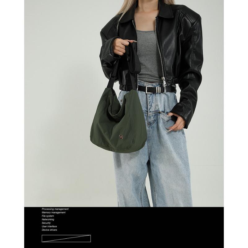 Tasche, Damenstofftasche, Umhängetasche, Vielseitig, Studentenrucksack mit großem Fassungsvermögen