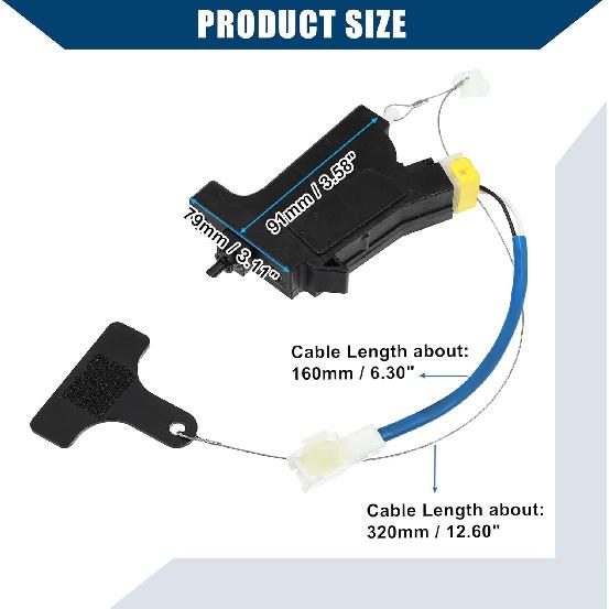 NO. 81590-3S000 Fuel Door Lock Actuator for Hyundai Sonata 10-14 for Hyundai Sonata Hybird 11-15 / Fuel Filler Door Opener Actuator Fuel Gas Release