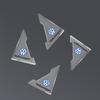 For VW Jetta Golf 6 CC EOS GTI R32 MK4 Jetta Bora Volkswagen 2/4PCS Car Door Corner Covers Anti Collision Protection Car Sticker