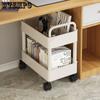 2/3 řadový pojízdný vozík Úložná polička Úložný regál s pohyblivou mezerou Kuchyně Koupelna Tenká posuvná polička Regál do obývacího pokoje