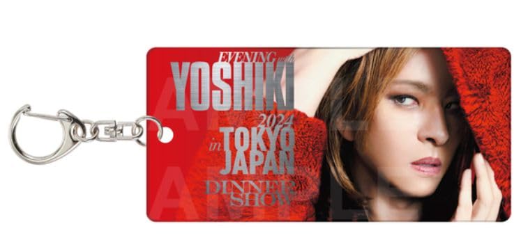 YOSHIKI (X JAPAN) (EVENING/BREAKFAST with YOSHIKI 2024) Merchandise Acrylic Keychain Keychain A