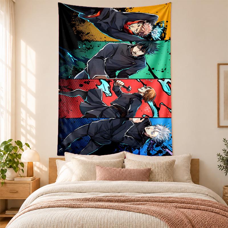 Jujutsu Kaisen Tapestry highquality for decorating living room bedroom dorm walls ideal as bedroom wallart orholiday gift