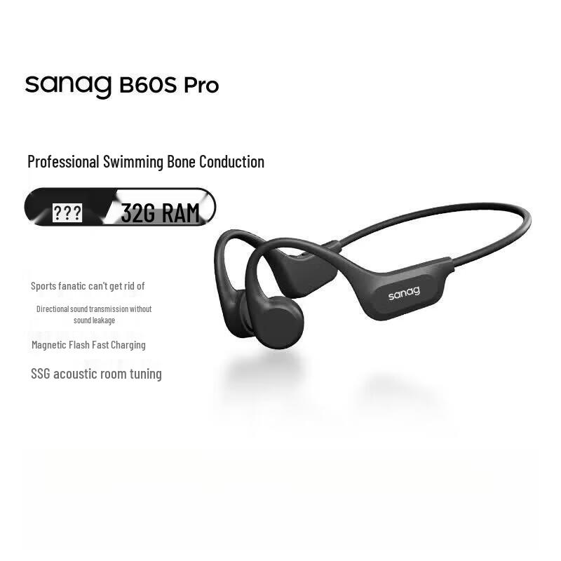Seno B60S Pro Bone Conduction Bluetooth Swimming Earphones