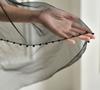 Beaded Edge Tulle Cape Train Shawl Front Short Back Long Sheer Bridal Wrap White & Black For Strapless Wedding Gown Evening Party Photoshoot