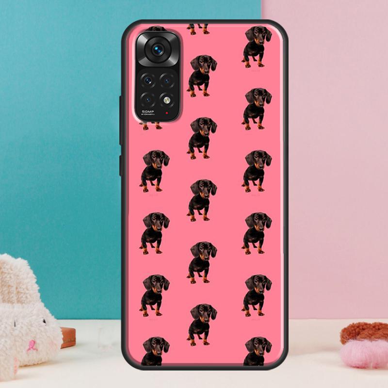 

Sausage Dog Love Case For Xiaomi Redmi Note 13 Pro 14 12 11 9 10 9S 10S 11S 12S Redmi 14C 13C 10C 12C Cover Redmi Note 11S