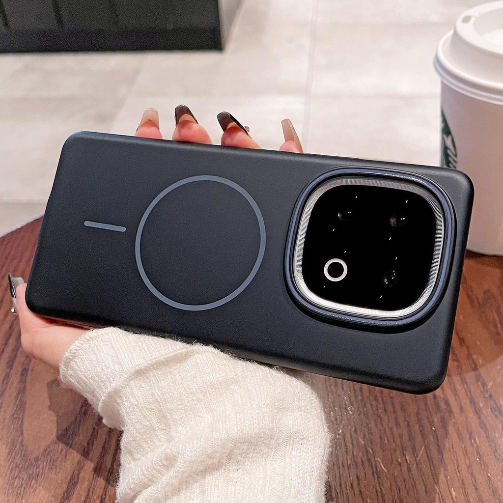 Suitable for iQOO 15Ultra soft skin feeling magnetic mobile phone case Z11Turbo matte PC hard case x300 light and thin