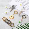 5 Spring O-Ring Alloy Circular Snap Trigger Spring O-Ring Snap Ring Keychain for Bags and Handbags DIY Crafts