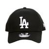 New Era 9FORTY MLB Baseball Los Angeles Dodgers Essential One Size Fits 11405493 Cap, Unisex, Black, All, (Used)