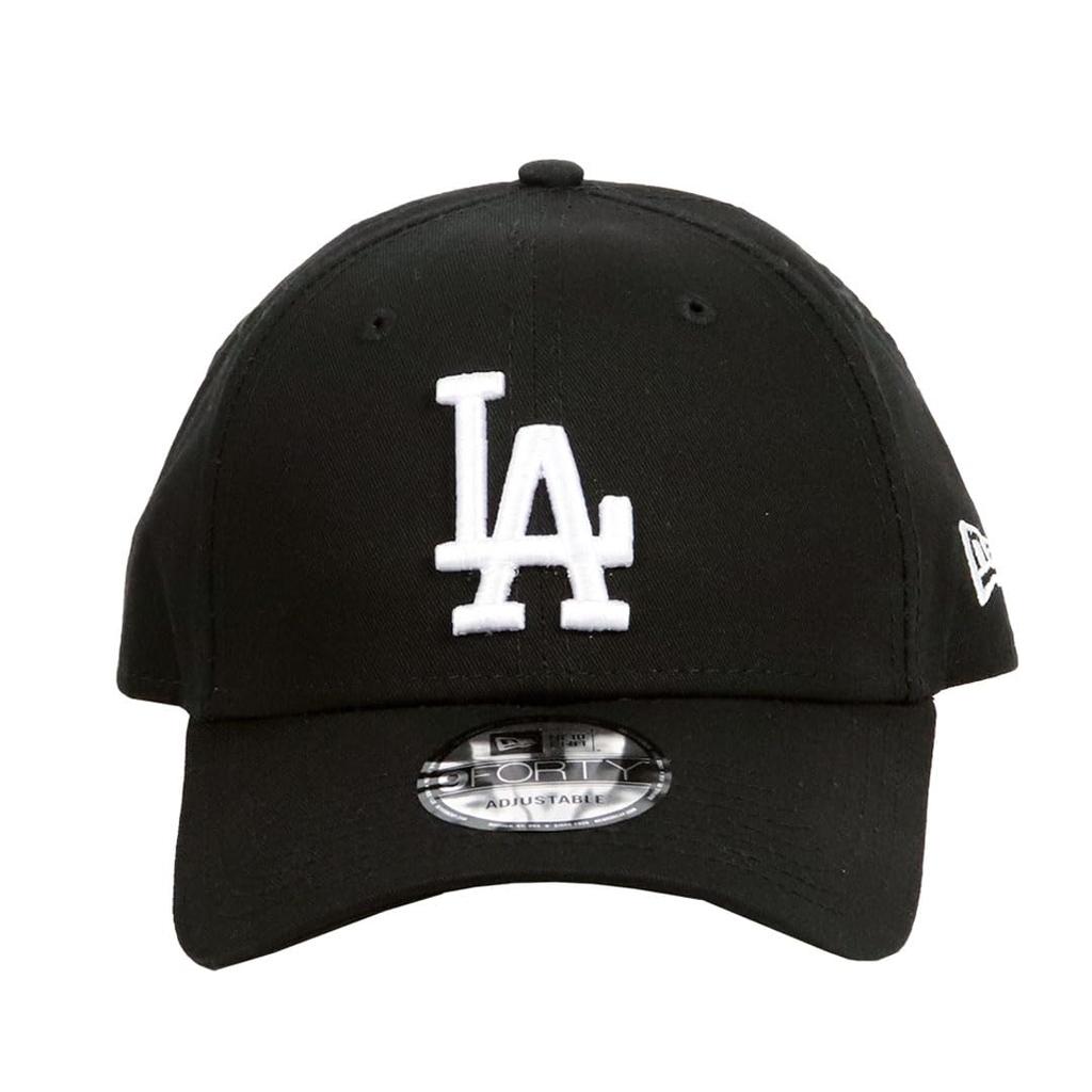 New Era 9FORTY MLB Baseball Los Angeles Dodgers Essential One Size Fits 11405493 Cap, Unisex, Black, All, (Used)