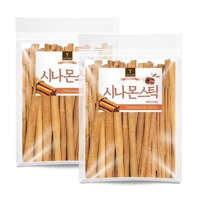 Canela do Vietnã Jovem Pura em Pau Canela 400g Água de Canela, 400g, 2 unidades