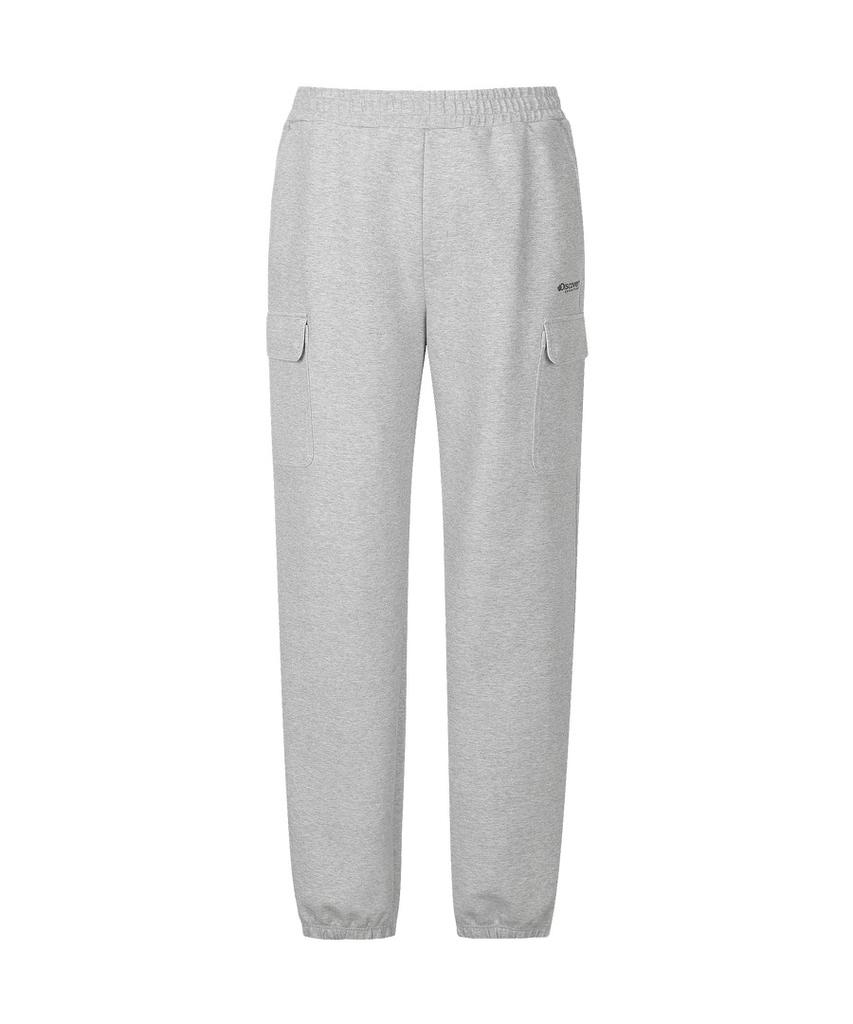 DISCOVERY EXPEDITION Men'S Tech Knit Training Loose Tapered Cargo Jogger Pants (M/Grey)