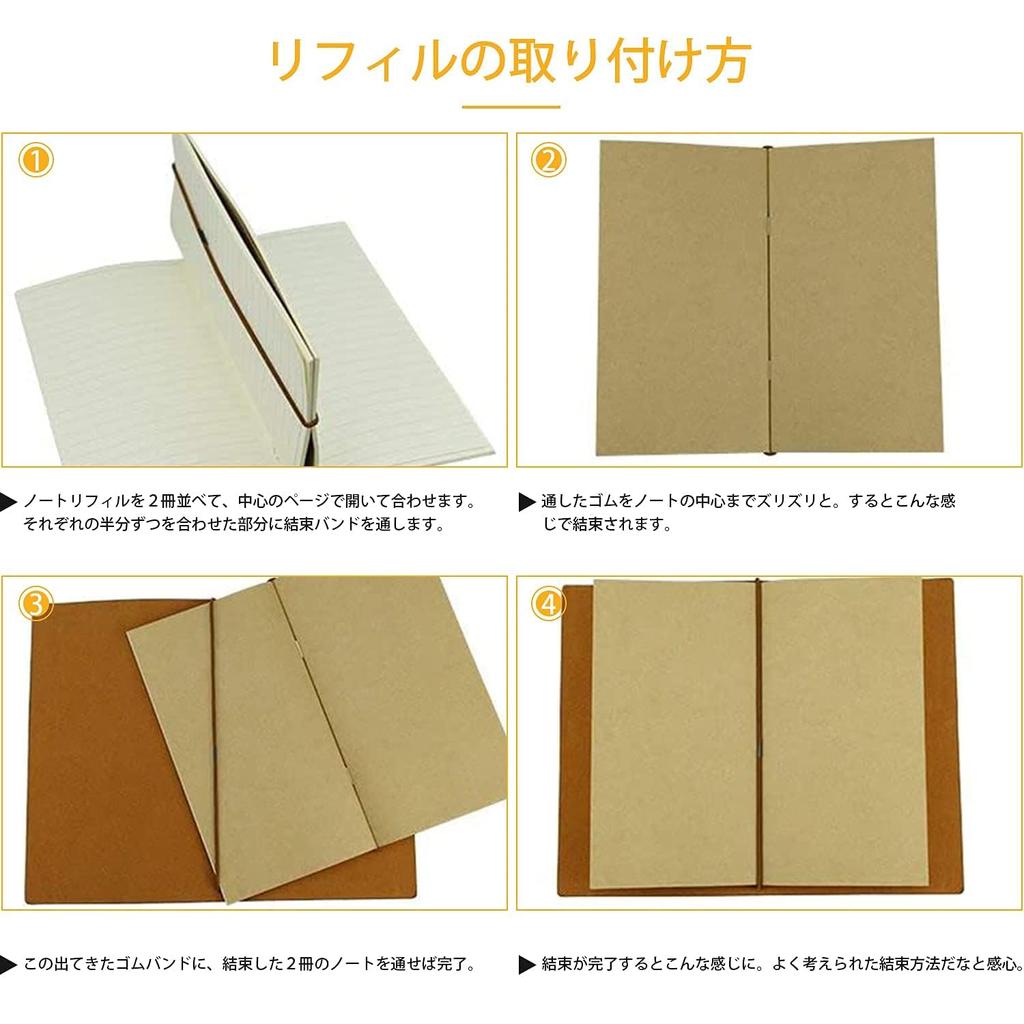 ROTERDON System Genuine Memo 2026 Passport Assembly S Notebook, Leather, Pad, Journal, Leather, Handmade, Type, Multi-Type (Brown, Size)