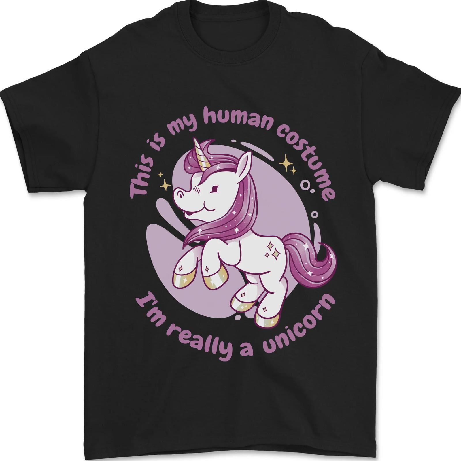 This is My Unicorn Outfit Fancy Dress Costume Mens T-Shirt 100% Cotton M
