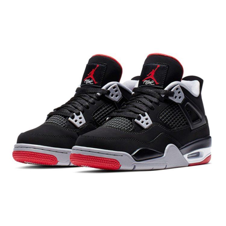 Jordan 4 Retro Bred 2019 GS 408452-060