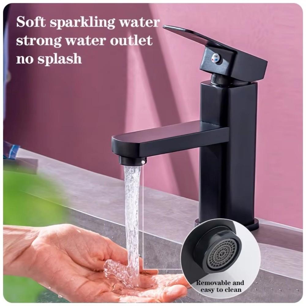 Rotary Switch Bathroom Faucet Anti-Leakage Sink Faucet High Quality Kitchen Faucet  Guest Bath