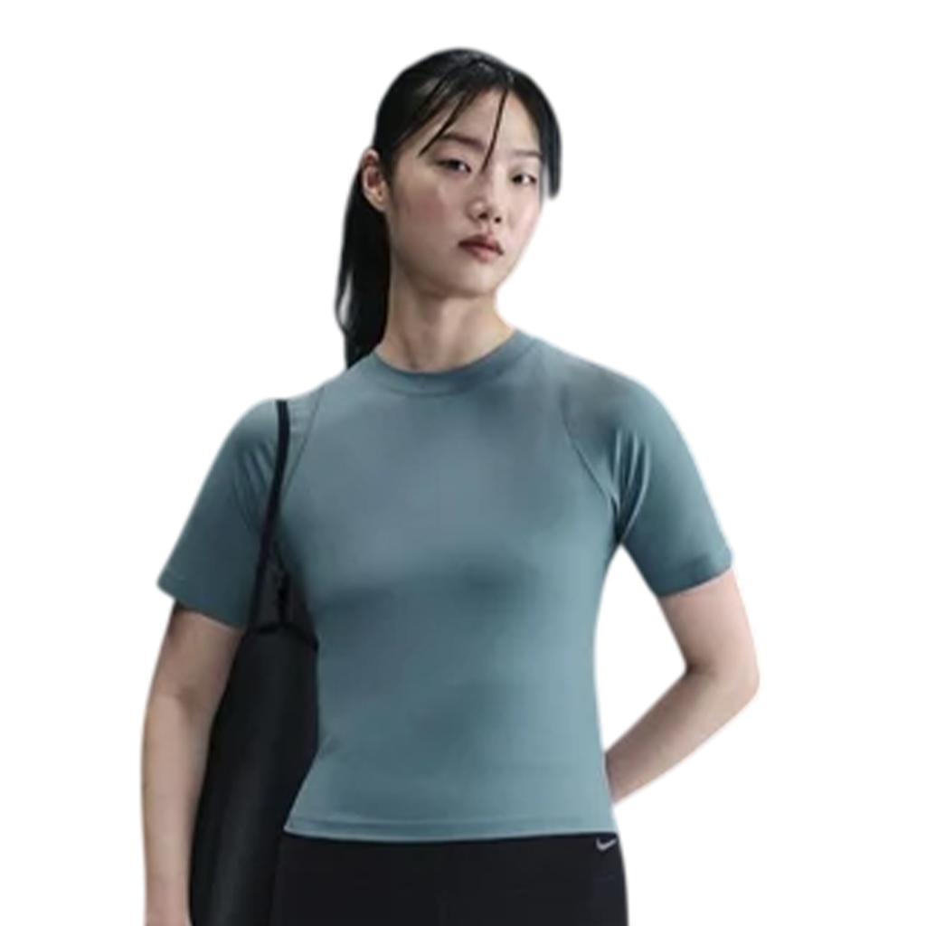 Nike Womens/Ladies Zenvy Swoosh Ribbed Top