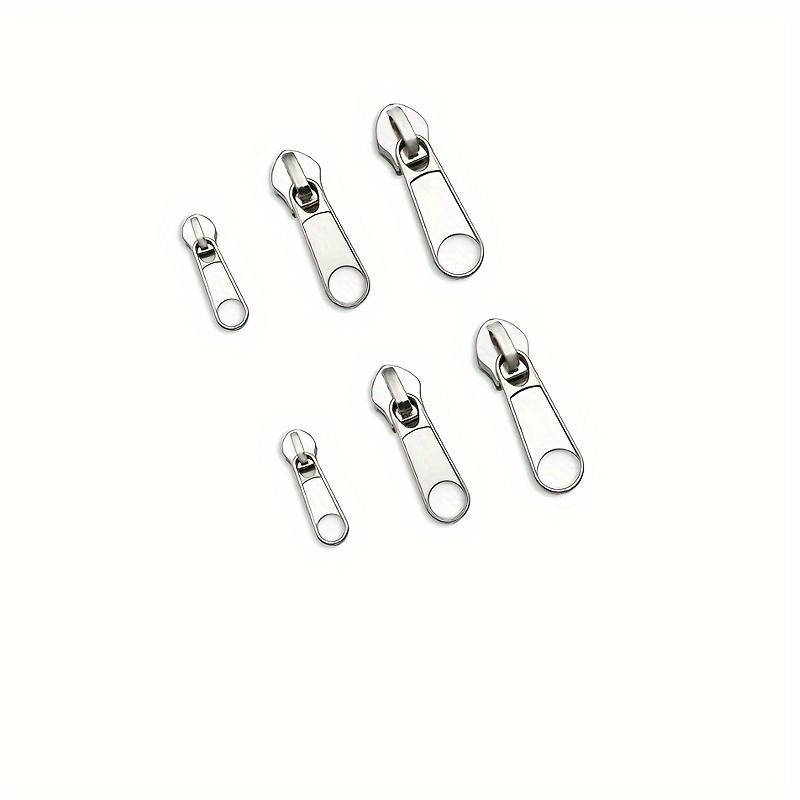 

6 шт. 3 размера универсальный комплект для ремонта молний мгновенного исправления сменный бегунок молнии зубчики спасения новый дизайн молнии швейная одежда