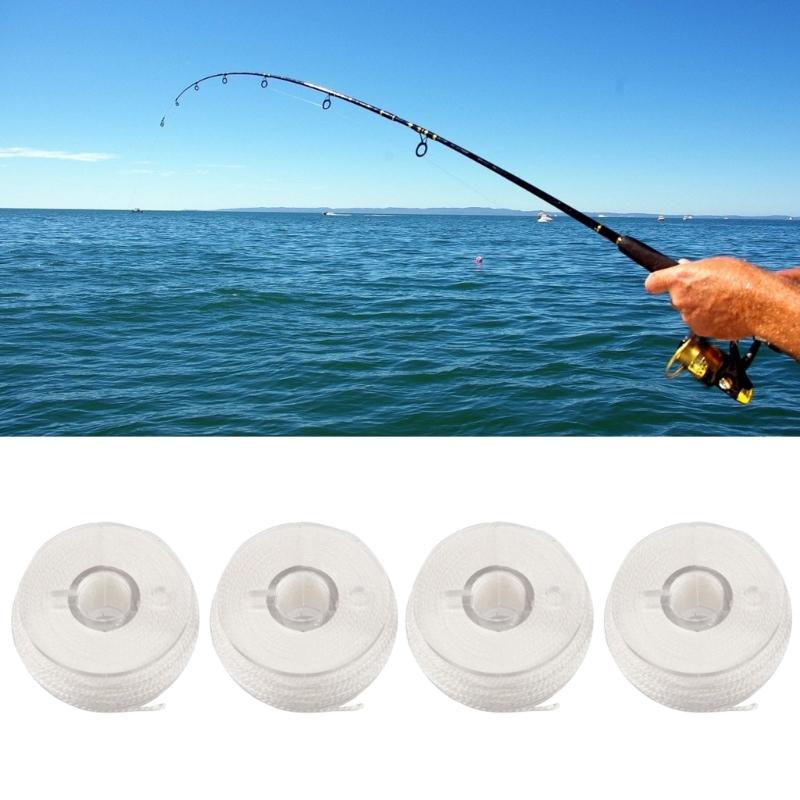 4 Pcs Portable PVA Fishing Line Invisible Fishing Wire Water Soluble Baits Line