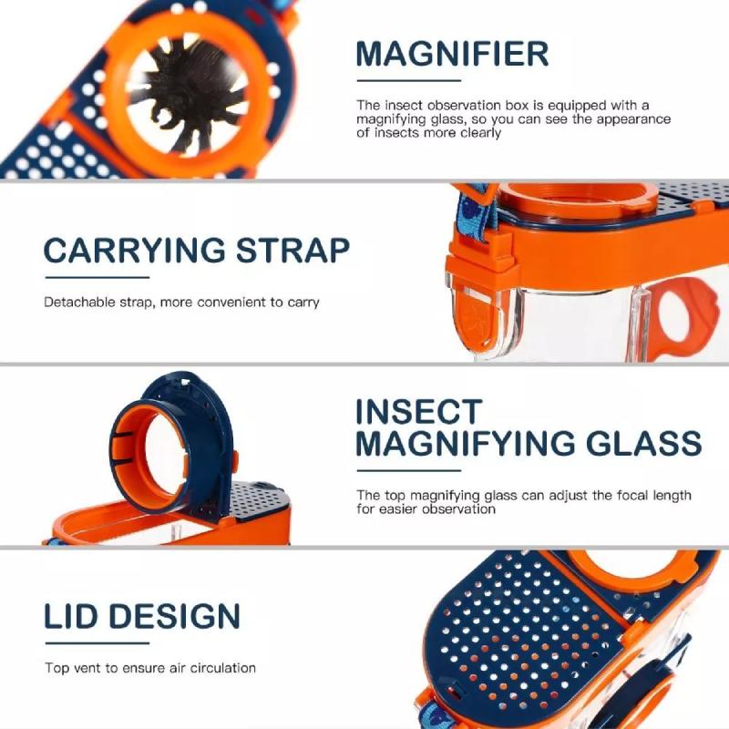 Insect Childrens Exploration Observation Box Outdoor Capture Collection Tool