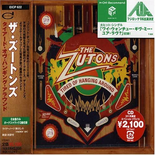 

CD ZUTONS - Tired of Hanging Around EICP622 Japan Rock Used
