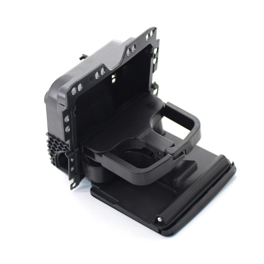 Vylepšený držák nápojů v loketní opěrce Skládací zadní loketní opěrka Držák nápojů na středové konzoli Snadná instalace pro PLUS 2012-2014 Černý-